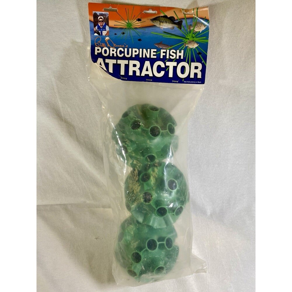 Cedars Bill Dance Porcupine Fish Attractor Spheres 3 Pack